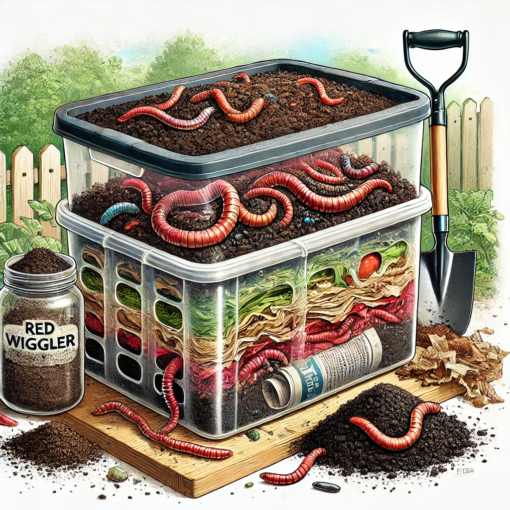 How to Make a Worm Bin